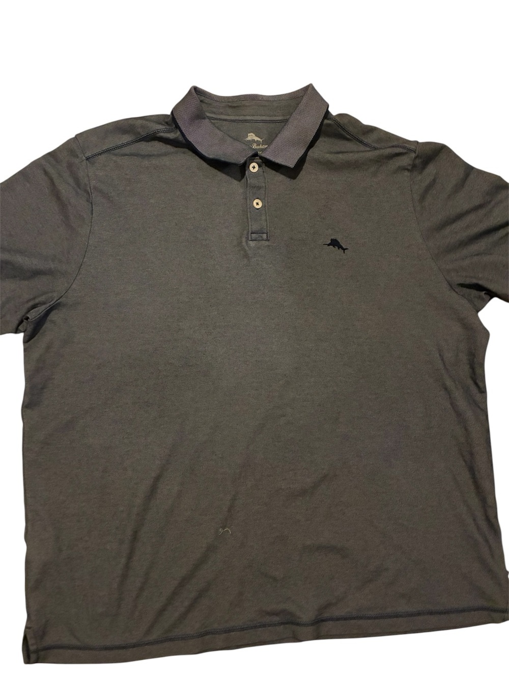 TOMMY BAHAMA Men's Polo Shirt size XXL/TTG Blue short sleeves